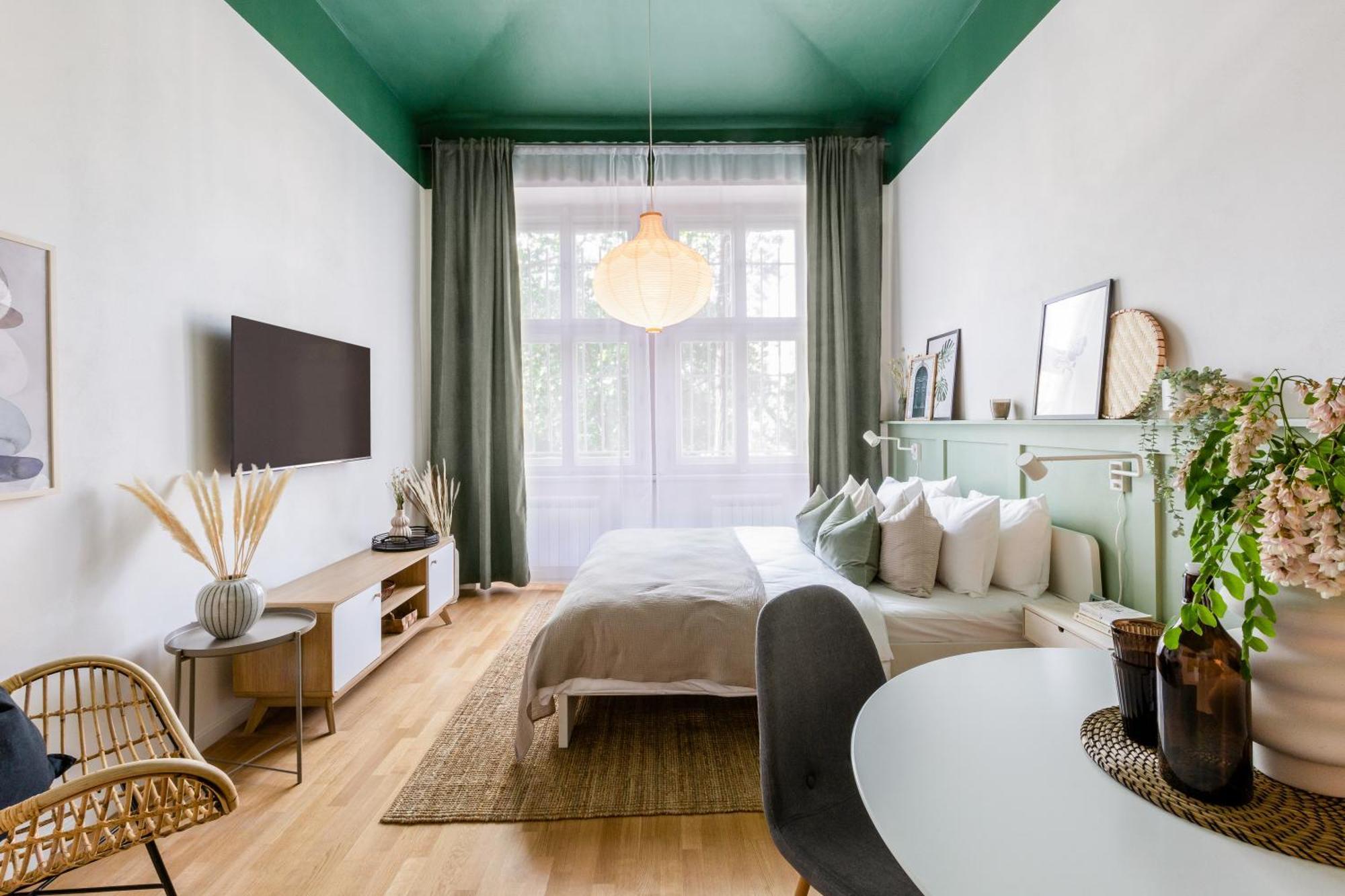Turnkey I National Museum Apartments Prag Rum bild